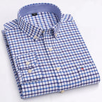 Camisa Masculina Mini Xadrez Color Manga Longa Use Cavalieri