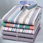 Camisa Masculina Listrada Color Manga Longa Use Cavalieri