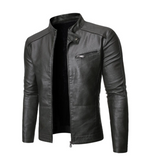 Jaqueta Masculina de Couro Madrid