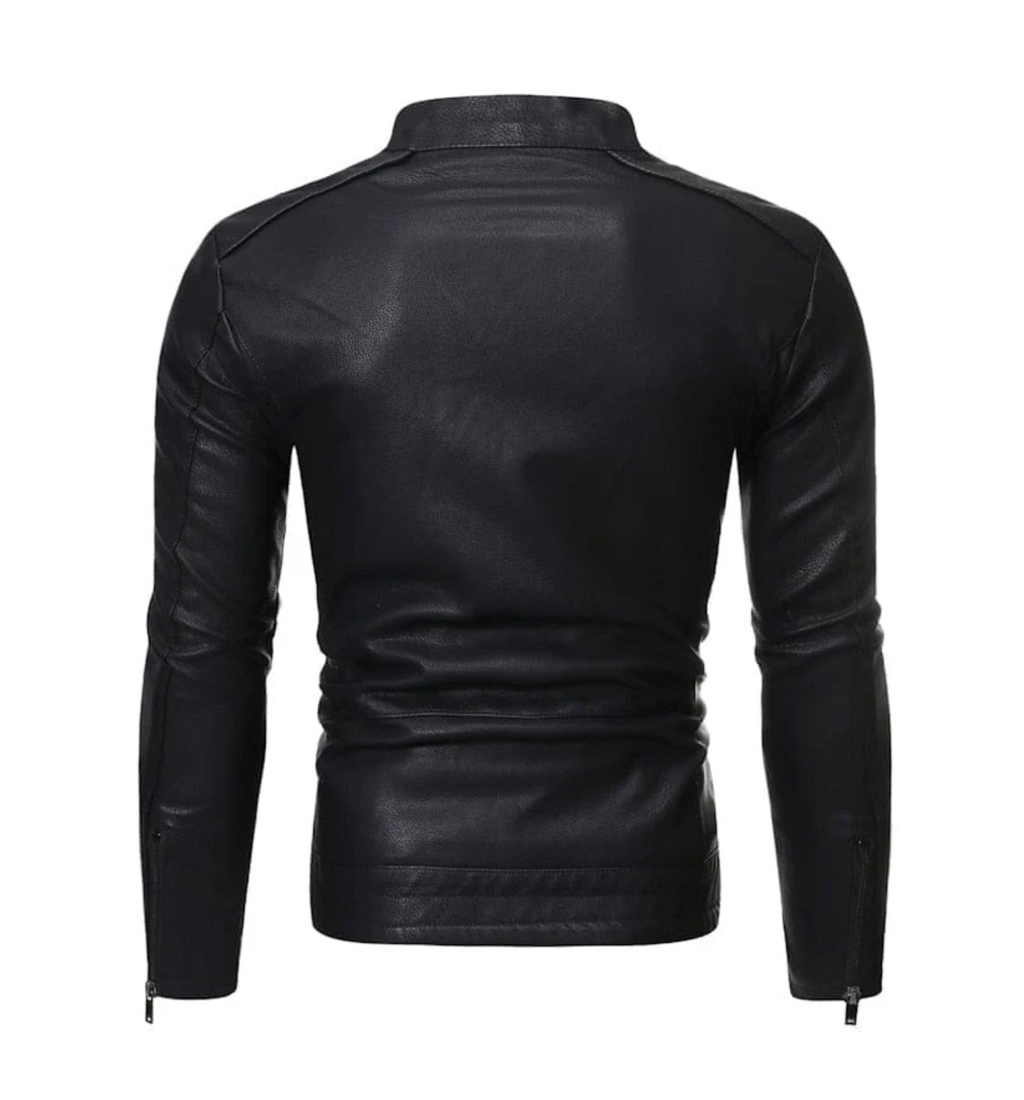 Jaqueta Masculina de Couro Madrid