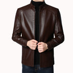 Jaqueta Masculina de Couro Kent Use Cavalieri