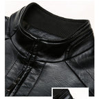 Jaqueta Masculina de Couro Kent Use Cavalieri