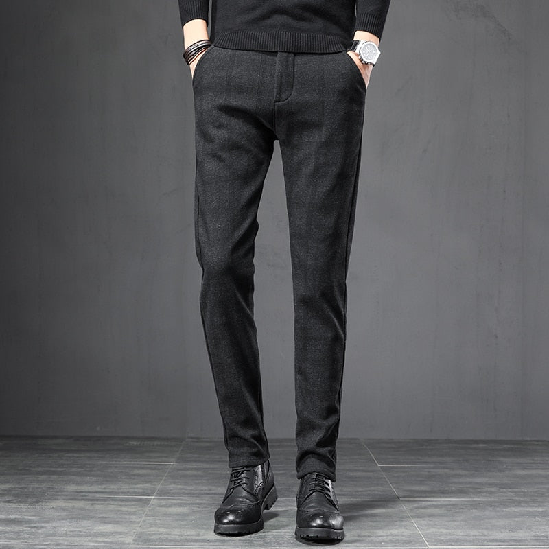 Calça de Alfaiataria Xadrez Masculina Use Cavalieri