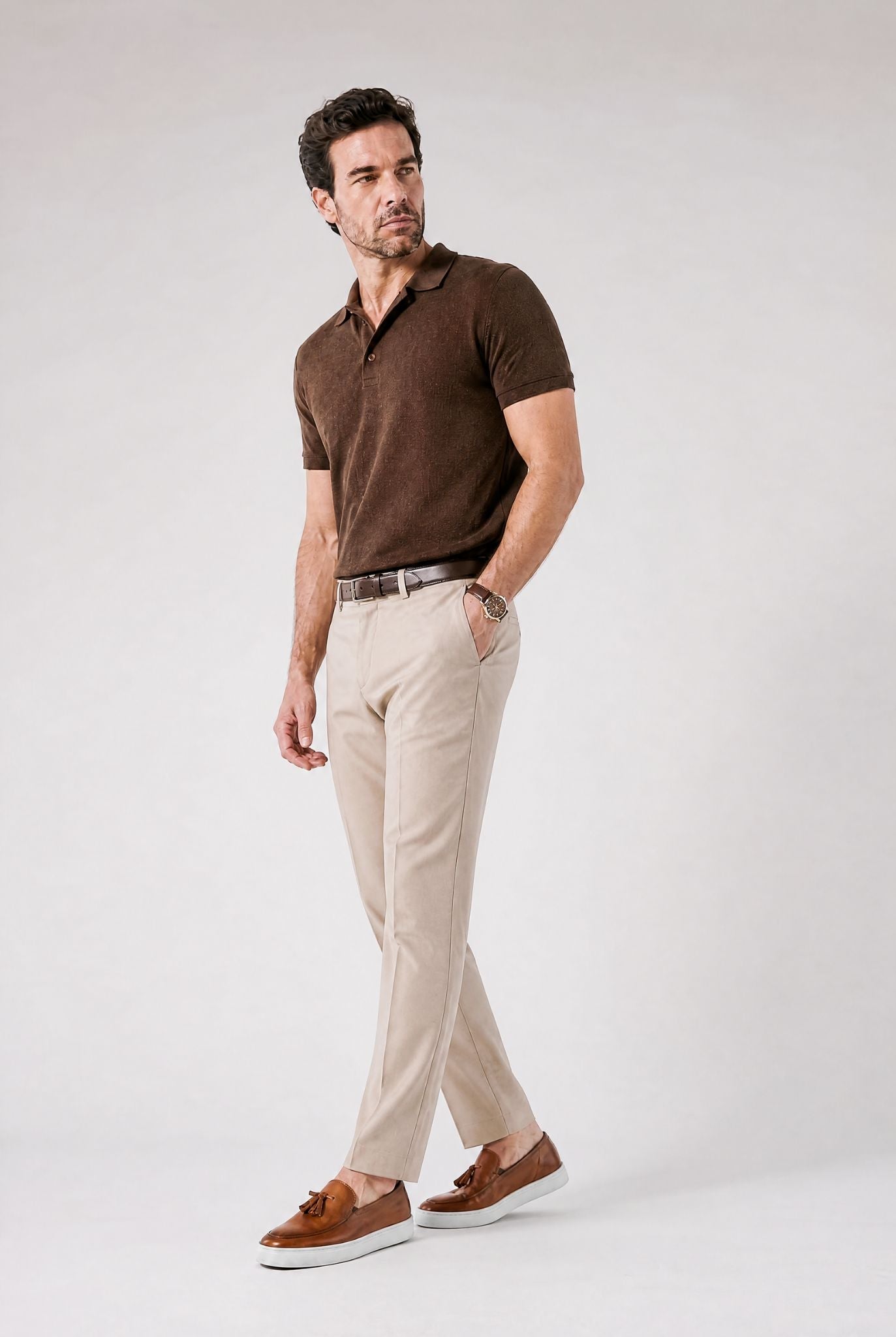 Mocassim Masculino Casual Elegante Florença Use Cavalieri