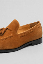 Mocassim Masculino Loafer em Camurça Roma Use Cavalieri