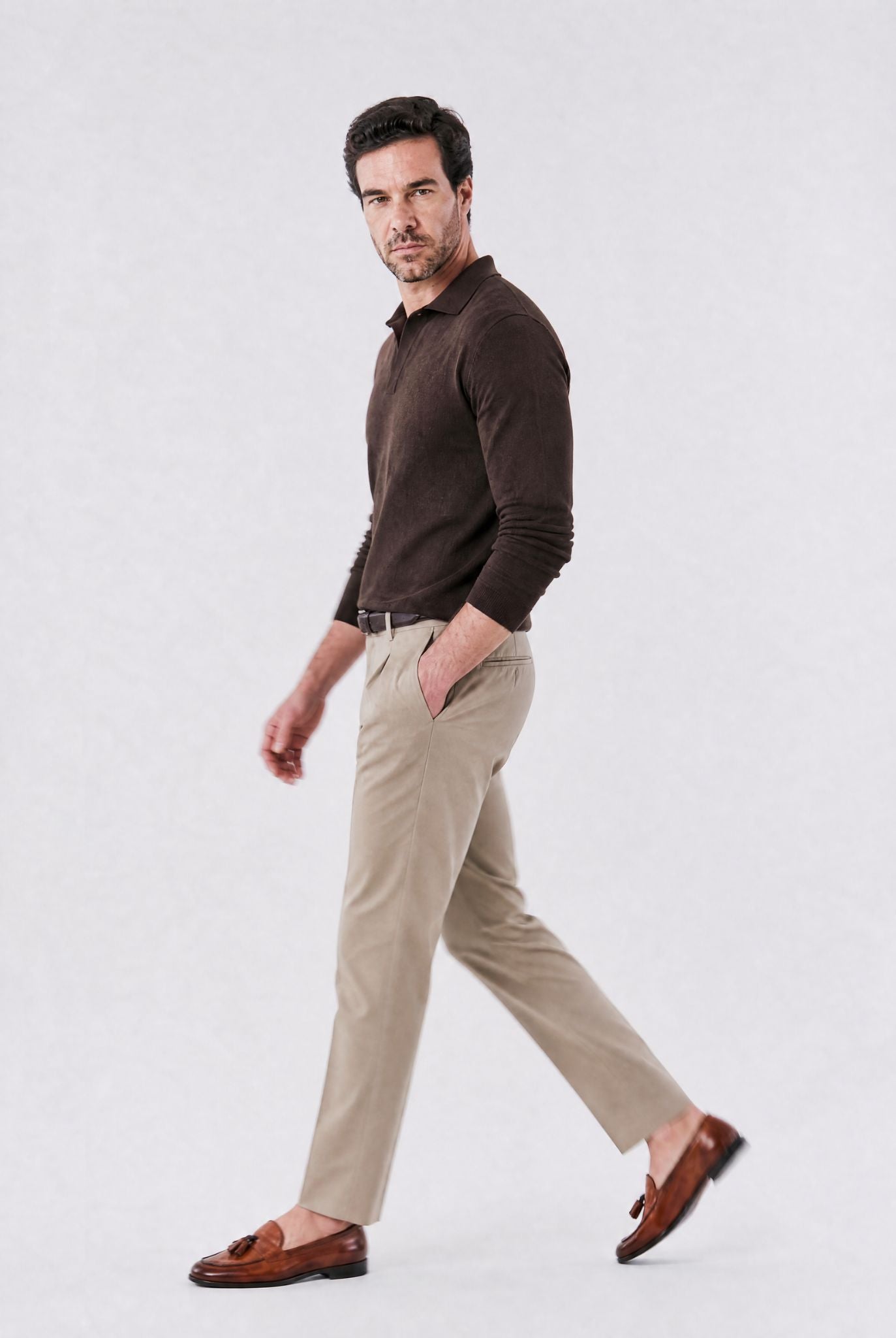 Mocassim Masculino Loafer em Couro Dublin Use Cavalieri