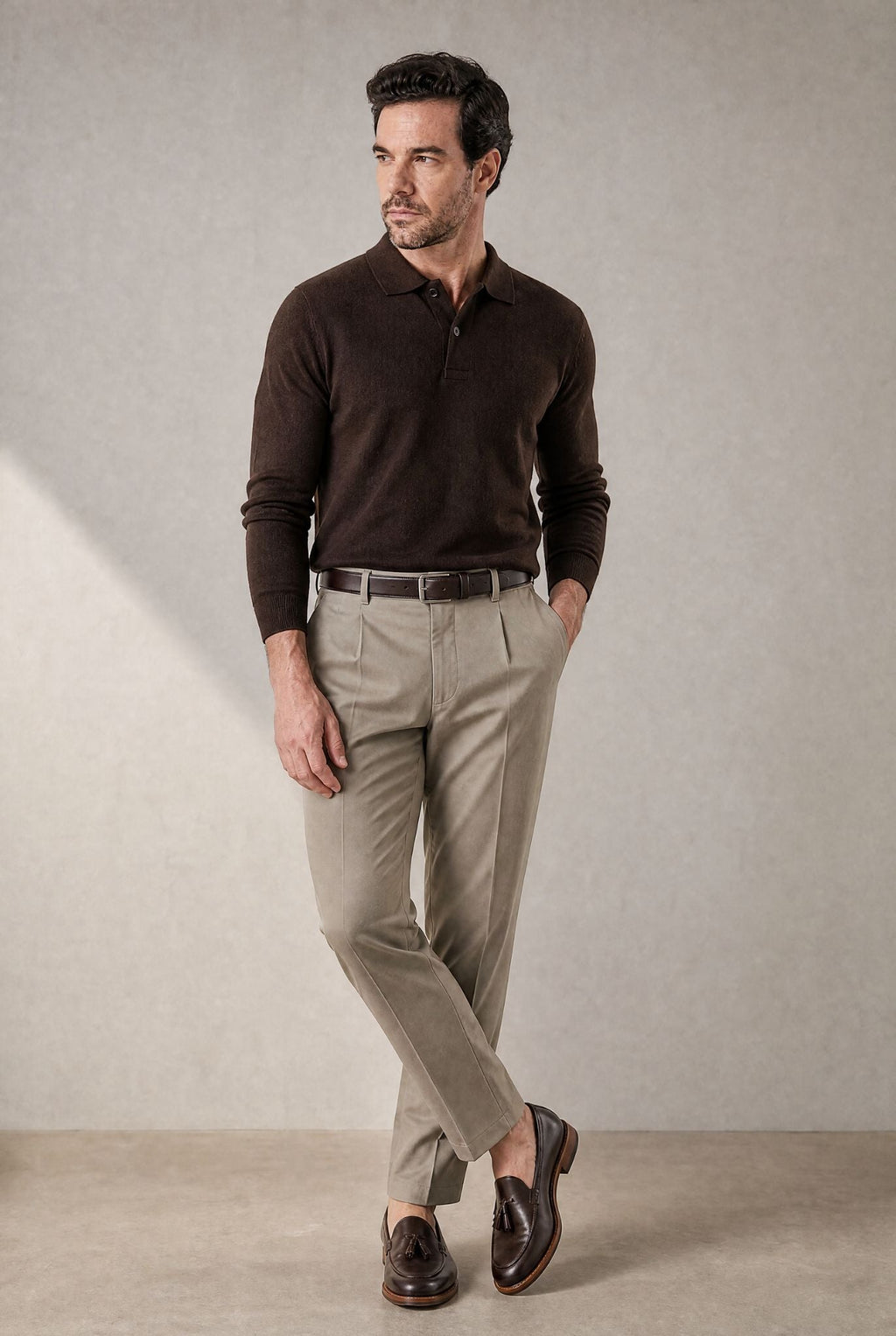 Mocassim Masculino em Couro Palermo Use Cavalieri