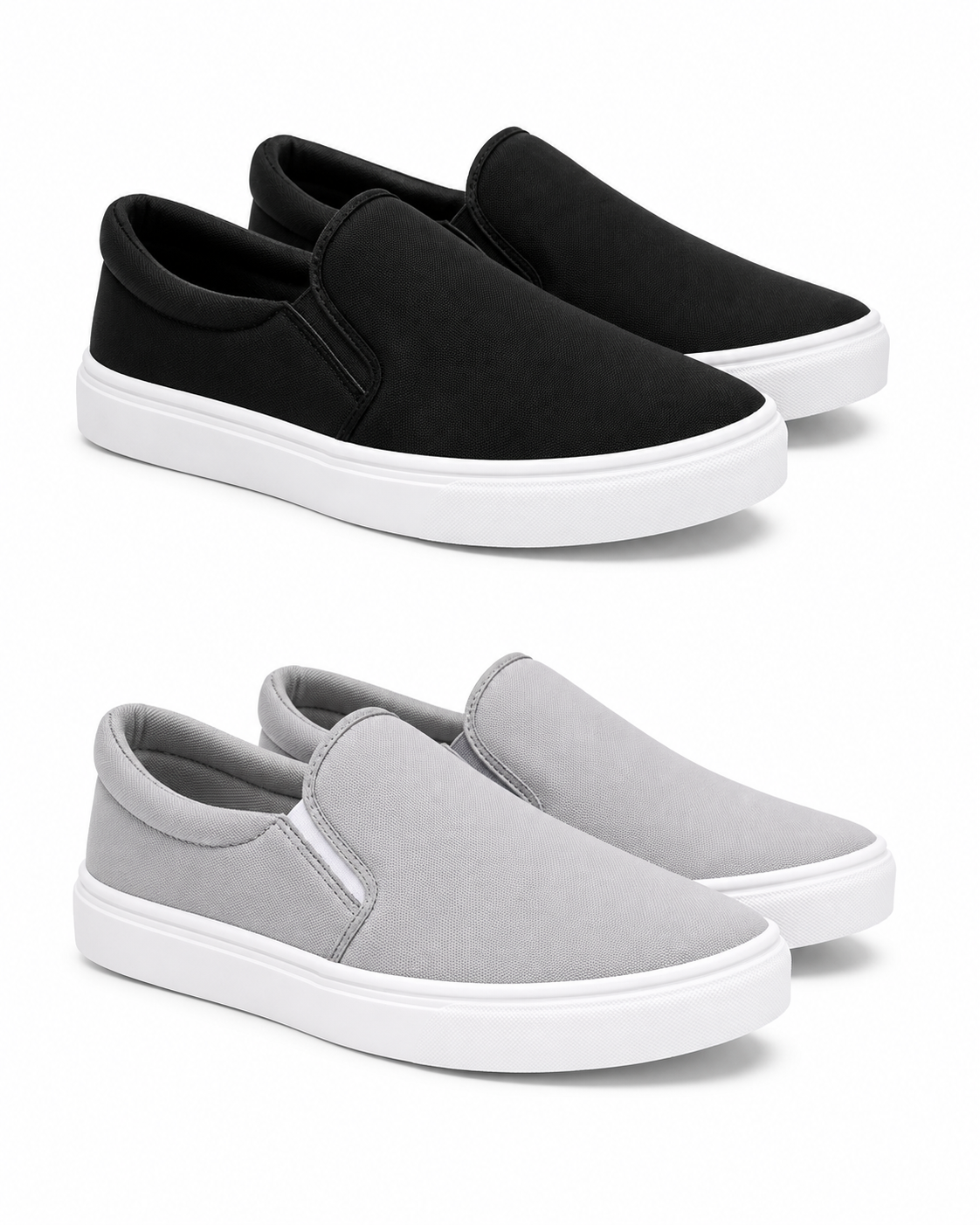 [PAGUE 1 LEVE 2 ] Kit 2 Tênis Sapatênis Iate Casual Tênis Slip on Calce Fácil - Esporte Fino - Unissex + Relógio