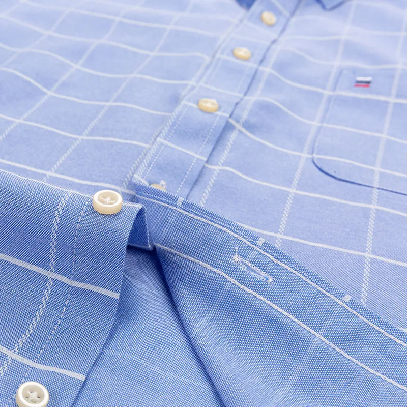 Camisa Masculina Xadrez Manga Longa Use Cavalieri