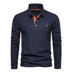 Camisa Masculina Polo Manga Longa
