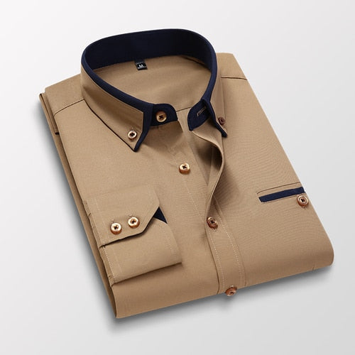 Camisa Social Plus Size Masculina Carino Use Cavalieri