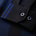 Camisa Masculina de Seda Casual Xadrez Use Cavalieri