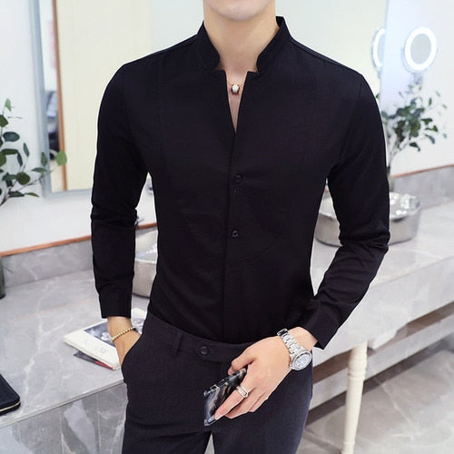 Camisa Social Masculina Collar Use Cavalieri