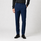 Calça Social Masculina Azul
