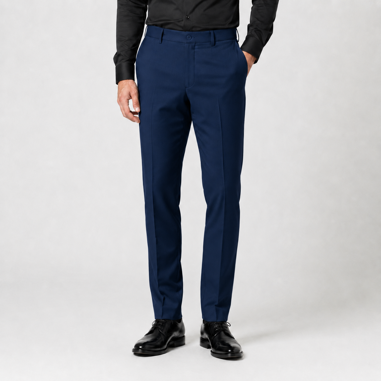 Calça Social Masculina Azul