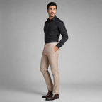 Calça Alfaiataria Social Masculina Bege