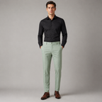 Calça Alfaiataria Social Masculina Verde