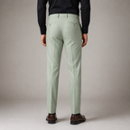 Calça Alfaiataria Social Masculina Verde