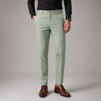 Calça Alfaiataria Social Masculina Verde
