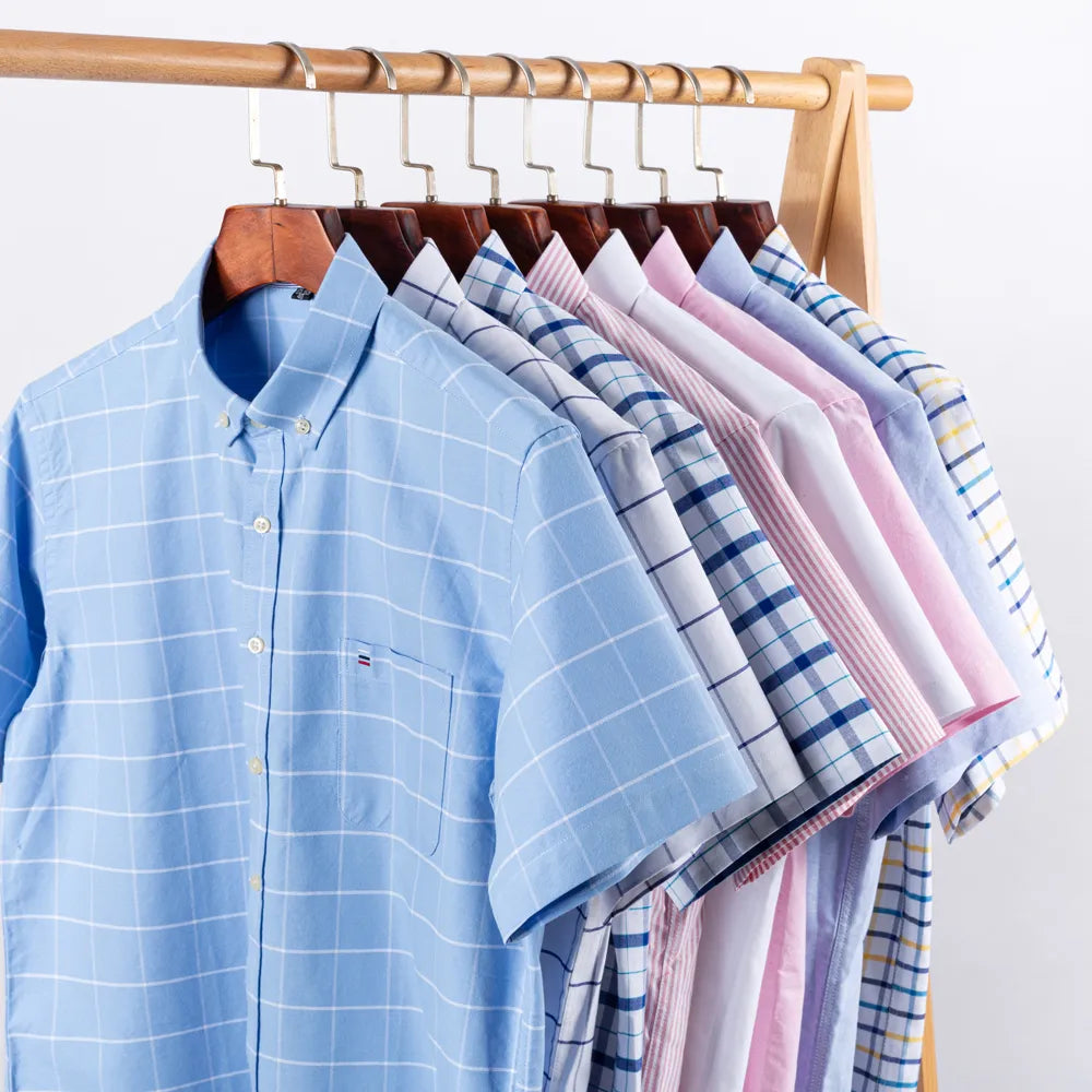 Camisa Masculina Xadrez Manga Curta Use Cavalieri