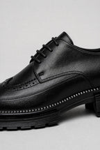 Sapato Masculino Derby Sevilha em Couro Texturizado Use Cavalieri