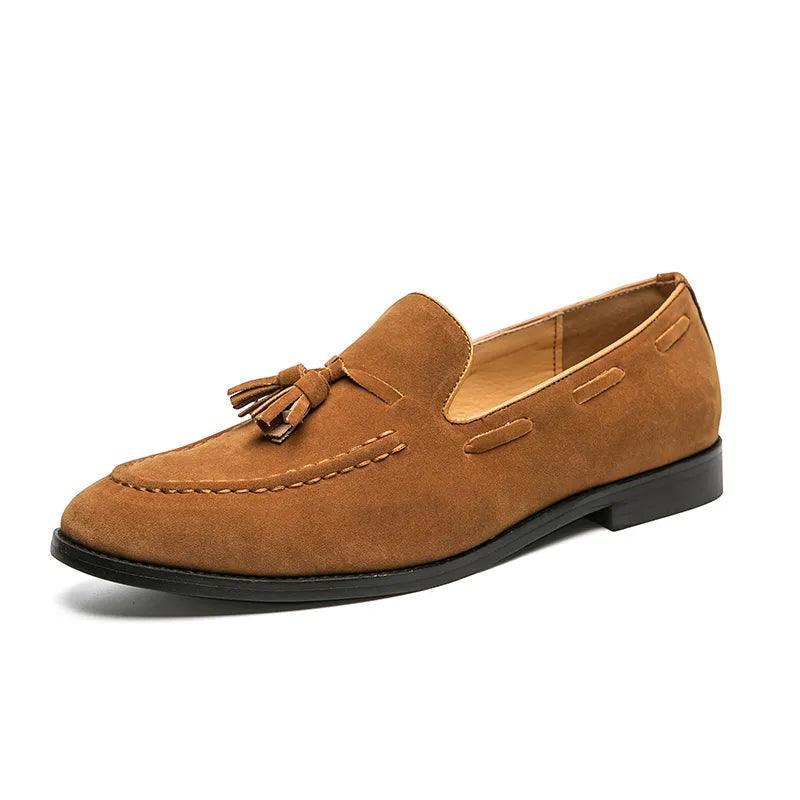 Mocassim Masculino Loafer em Camurça Roma Use Cavalieri