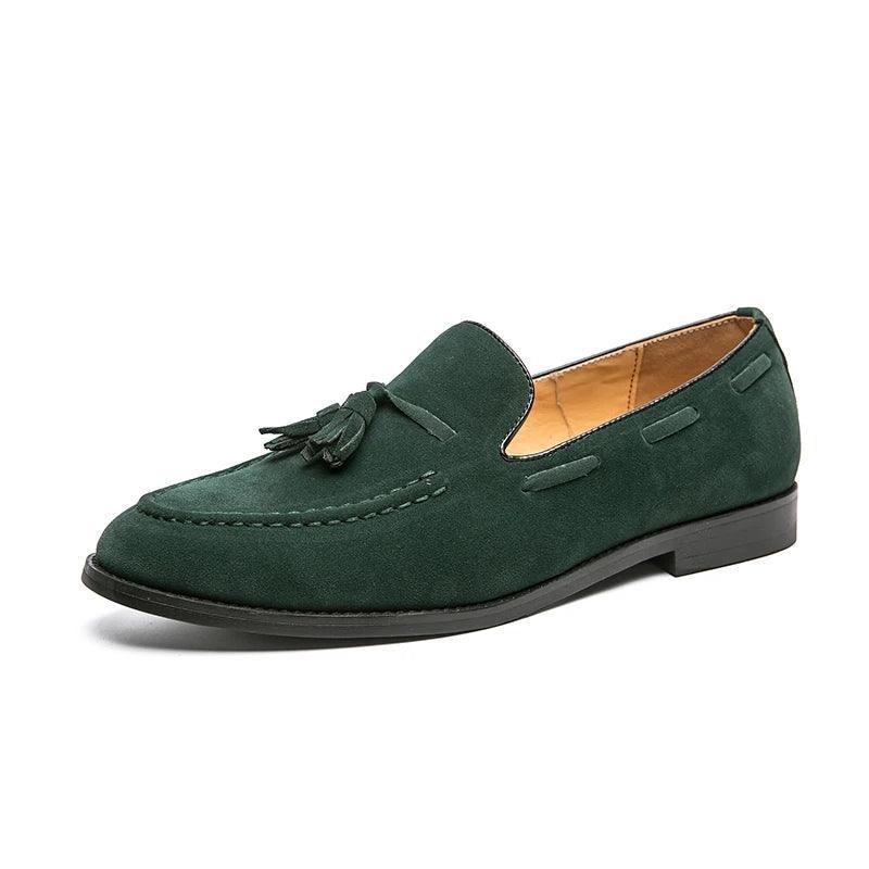 Mocassim Masculino Loafer em Camurça Roma Use Cavalieri
