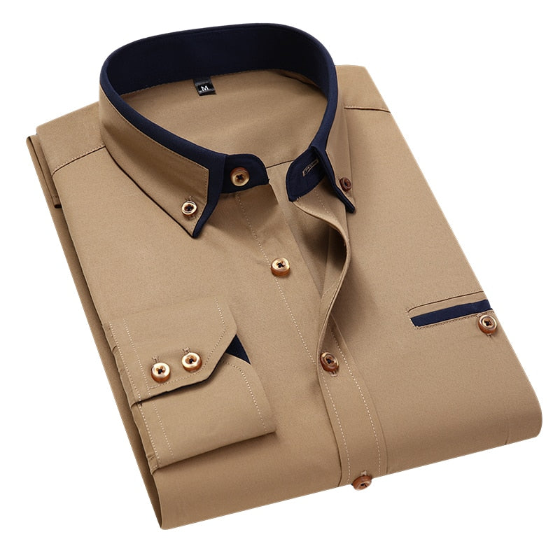 Camisa Social Plus Size Masculina Carino Use Cavalieri