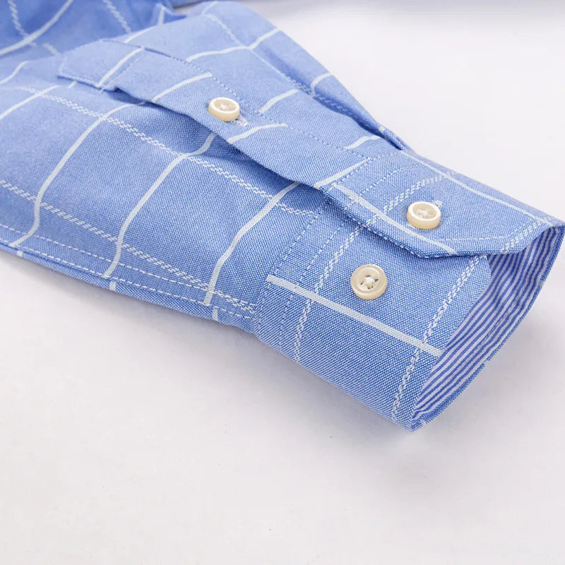 Camisa Masculina Xadrez Manga Longa Use Cavalieri