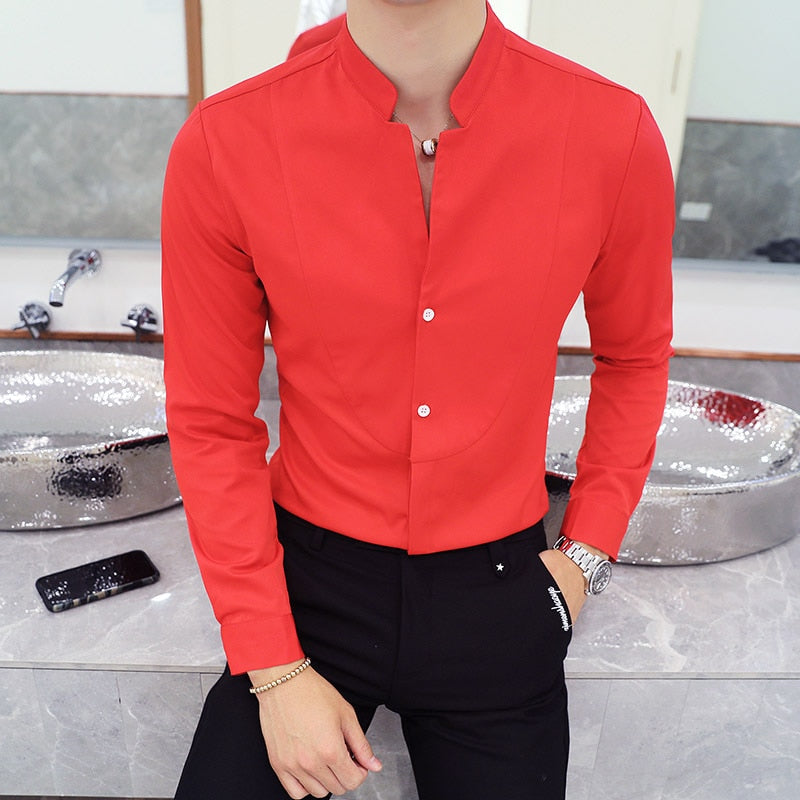 Camisa Social Masculina Collar Use Cavalieri