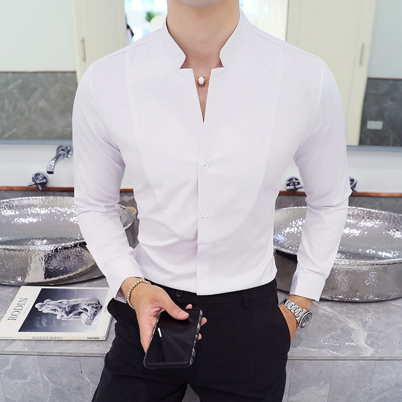 Camisa Social Masculina Collar Use Cavalieri