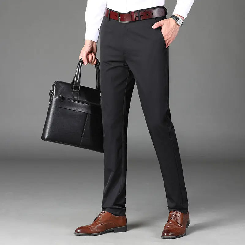 Calça Social Masculina de Estrutura Limpa Use Cavalieri