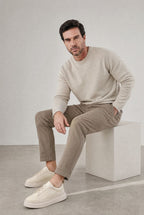 Tênis Casual Masculino em Couro Amsterdã Use Cavalieri