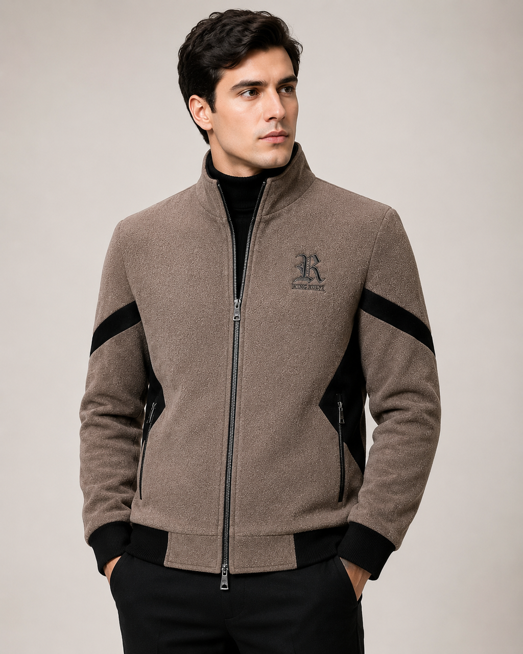 [LEVE 2 PAGUE 1] Jaqueta Masculina Use Cavalieri em Lã Premium