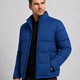 Jaqueta Bomber Impermeavel Azul