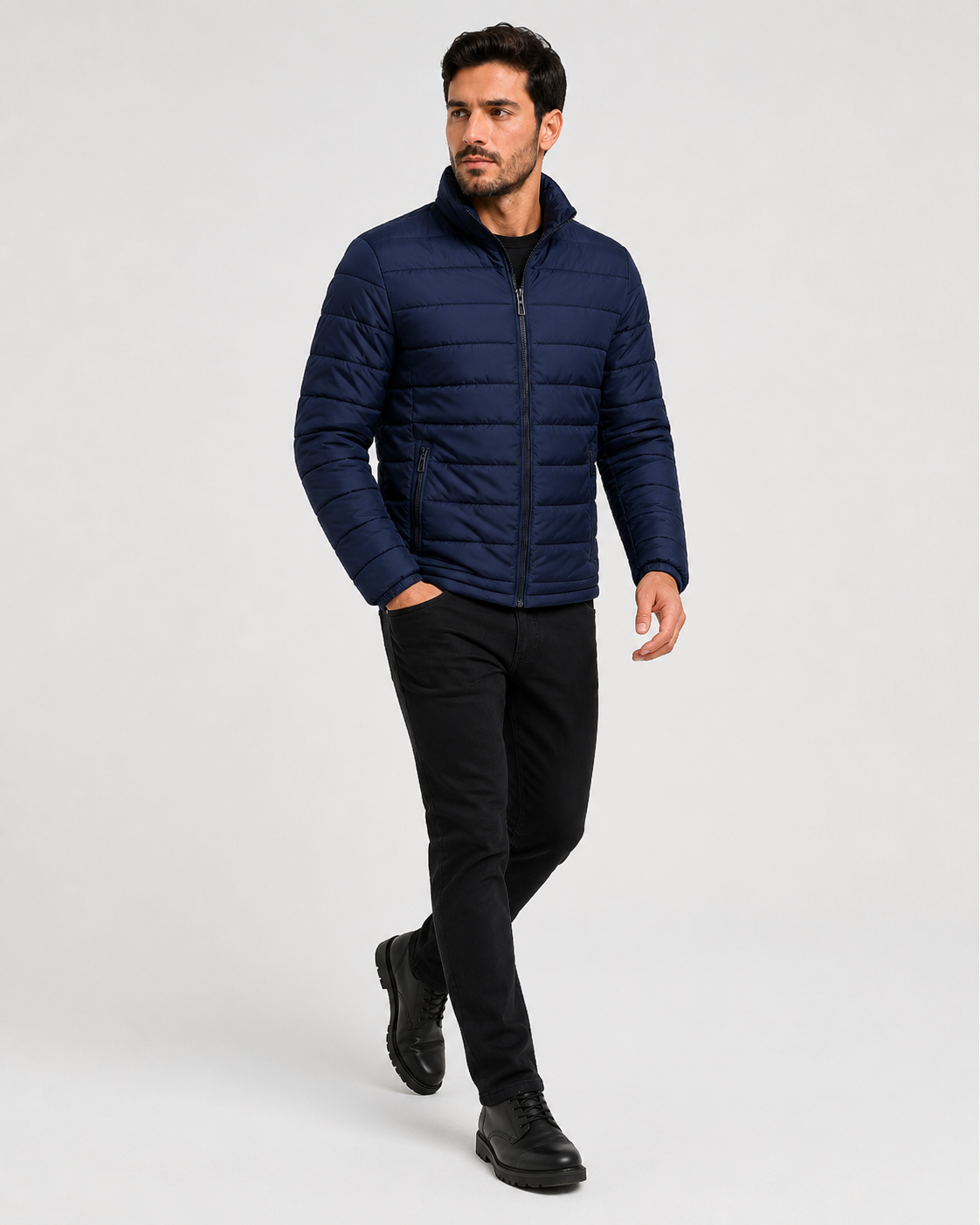Jaqueta Bobojaco Masculina Forrada com Caimento Premium