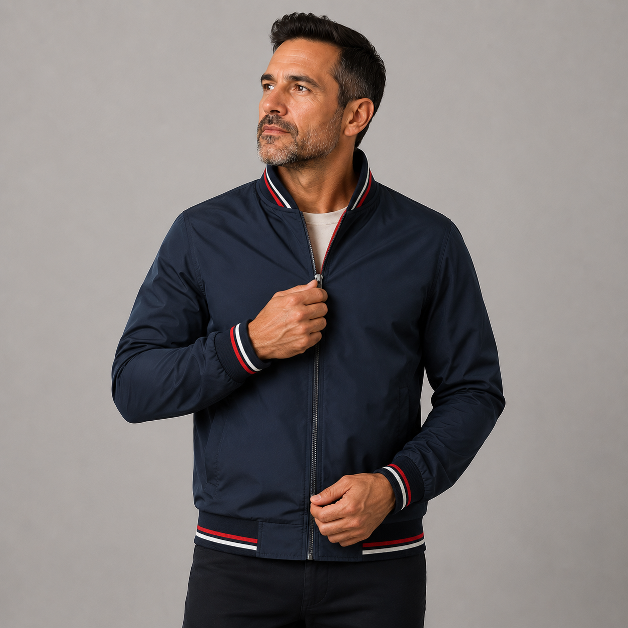 Jaqueta Masculina Casual Beisebol Use Cavalieri