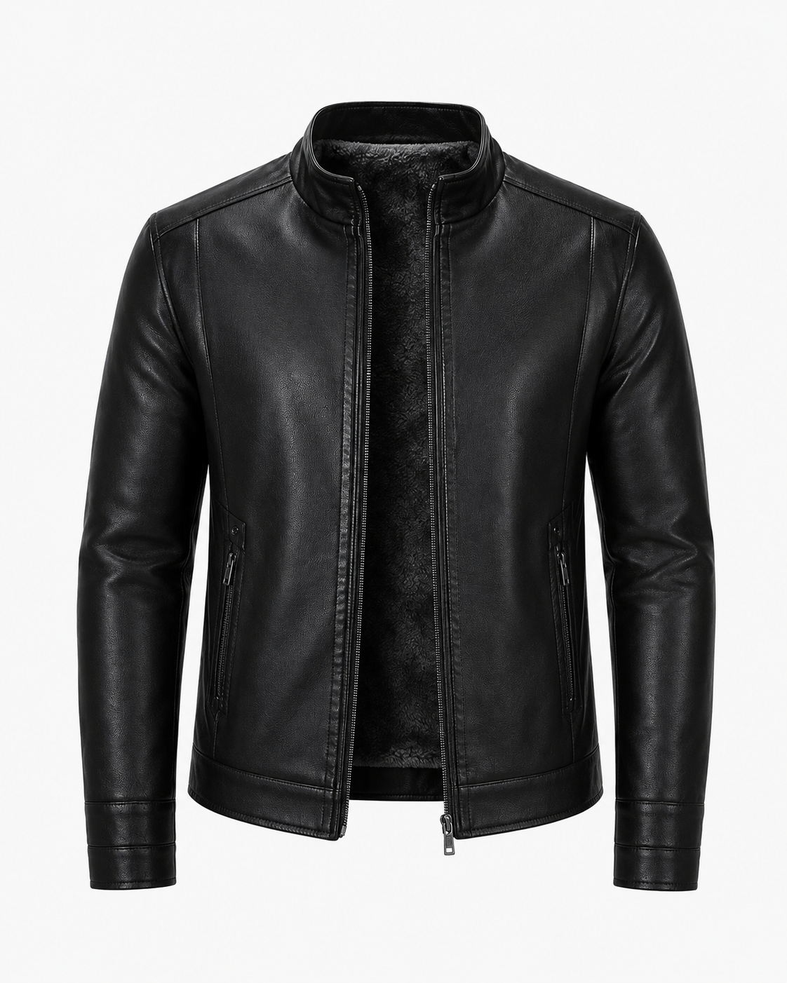 [LEVE 2 PAGUE 1] Jaqueta Masculina Cavalieri em Couro Legítimo Premium +BRINDES: Relógio, Cinto e Carteira
