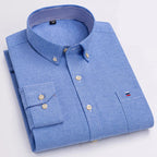 Camisa Masculina Oxford Manga Longa Use Cavalieri