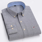 Camisa Masculina Oxford Manga Longa Use Cavalieri