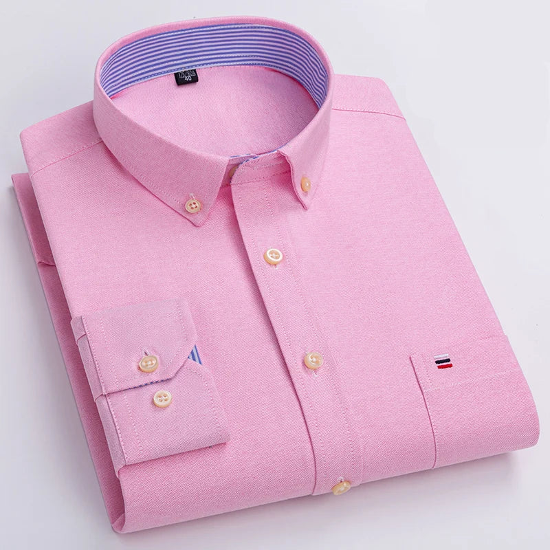 Camisa Masculina Oxford Manga Longa Use Cavalieri