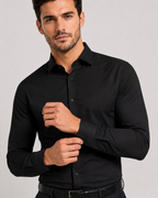 Camisa Social Masculina Elegante para Trabalho e Eventos