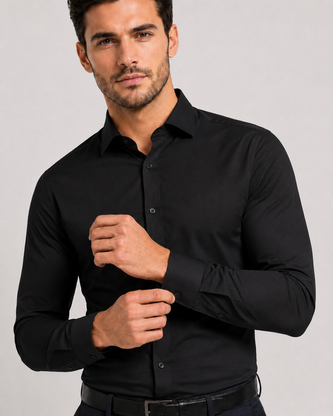 Camisa Social Masculina Elegante para Trabalho e Eventos