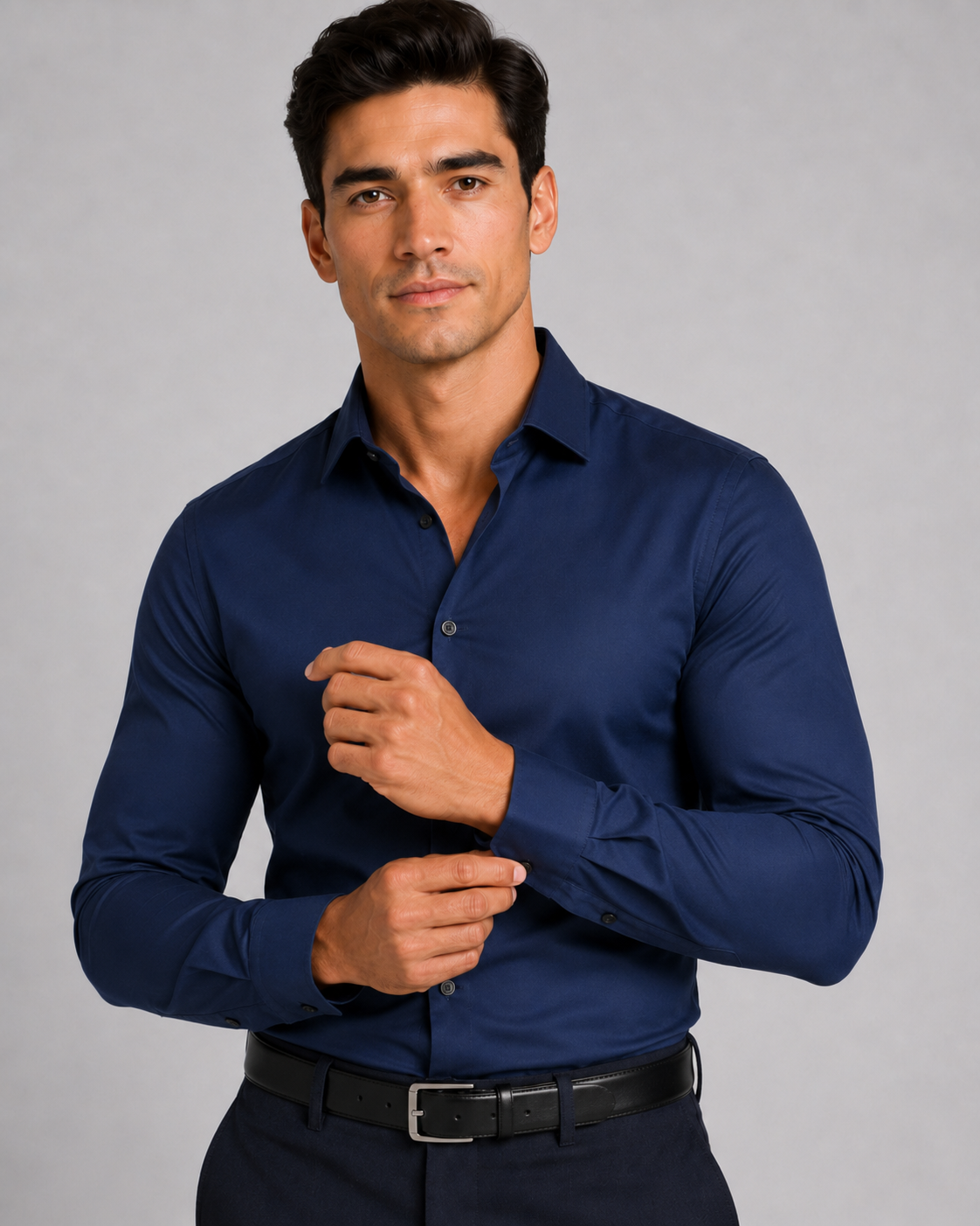 Camisa Social Masculina Elegante para Trabalho e Eventos