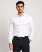Camisa Social Masculina Elegante para Trabalho e Eventos