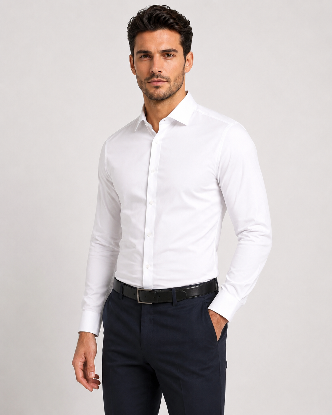 Camisa Social Masculina Elegante para Trabalho e Eventos