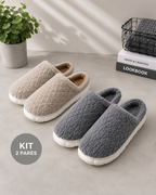 Compre 1 leve 2 Pantufas Para Frio Aconchegantes